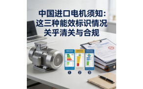 中国进口电机须知：这三种能效标识情况关乎清关与合规