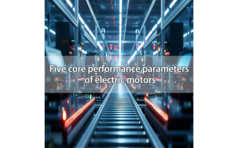 Five core performance parameters of electric motors